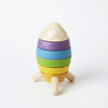 Plan Toys Stacking Rocket - Conscious Craft